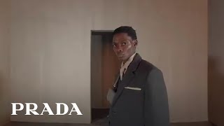 A 360° experience into Prada Fall Winter 2023 Menswear Collection [upl. by Ttocserp]