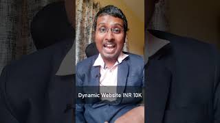 7 Page Dynamic Website INR 10K Only webdesign logo ngo app domain hosting digitalmarketing [upl. by Sabrina533]