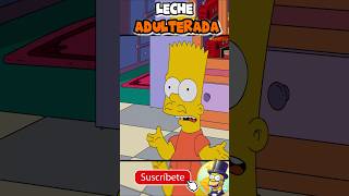 🥛 Leche ADULTERADA 🚫 thesimpsons [upl. by Goldin294]