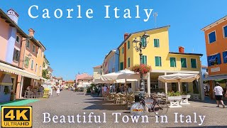 Caorle Italy Beautiful Town in Italy 4K UHD [upl. by Gasper218]