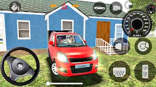 Indian Cars Simulator 3D  Maruti Suzuki Wagon R Funny Gameplay Video  Car Game Android Gameplay [upl. by Bibby]