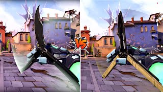 BLACKMARKET BUTTERFLY KNIFE VS RECON BALISONG COMPARISON  WHAT IS THE BEST MILITARY KNIFE SKIN [upl. by Sirron]