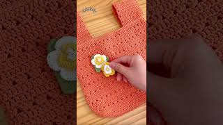 How to crochet Crochet bag tutorial crochet knitting 뜨개질 かぎ針編み [upl. by Anytsyrk]