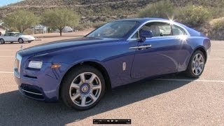 2014 RollsRoyce Wraith Start Up Exhaust Test Drive and In Depth Review [upl. by Merrielle984]