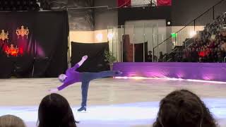 Keegan Messing Gold On Ice Leesburg 41924 [upl. by Adnawad]