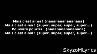 Aldebert  Les super pouvoirs pourri Paroles Complétés [upl. by Egap]