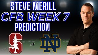 Stanford vs Notre Dame Predictions Picks and Best Bets  College Football Picks Week 7 [upl. by Ydualc]