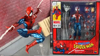 Mafex Amazing SpiderMan No 75 Reissue Medicom Toys Action Figure Review [upl. by Novrej]