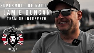 Supermoto of Nations  Mettet 2022  Jamie Duncan  Team GB Interview [upl. by Edy558]