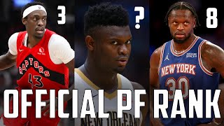 OFFICIAL Top 10 Power Forwards In The NBA Mid 2021 [upl. by Ahsinod813]