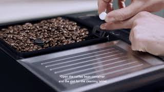 How to descale and clean your Siemens EQ700 fully automatic espresso machine [upl. by Dodi936]