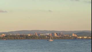 Syracuse Evening Across Onondoga Lake [upl. by Ave]