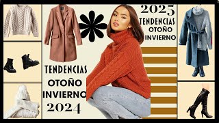 TENDENCIAS DE OTOÑO INVIERNO 20242025 [upl. by Squire]