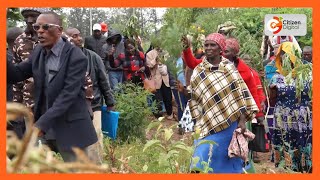 Kandara residents block demarcation of 1400 acres land ceded by Del Monte company to squatters [upl. by Violeta870]