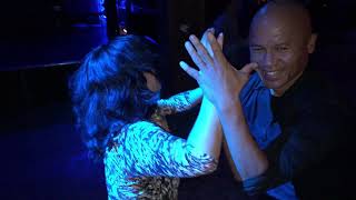 Jen Gonzalez amp Ray T Salsa Fuego at Los Globos [upl. by Arnulfo855]