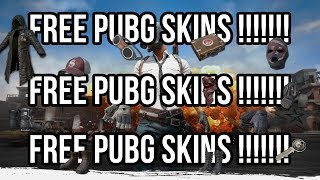 HOW TO GET FREE PUBG SKINS WITHOUT GAMBLING [upl. by Anaibib]