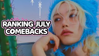 RANKING KPOP COMEBACKS  JULY 2024 [upl. by Eugen468]