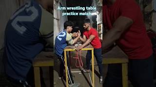 Arm wrestling✅ table practice✅ match💪armsport👿 armwrest🥰 [upl. by Longmire]