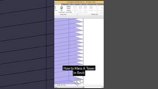 How To Easily Mass a Tower In Revit revitbim [upl. by Notlrac]