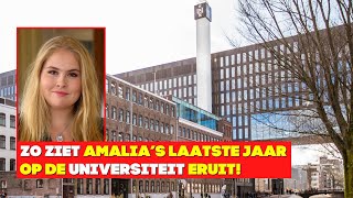 Dit Is Hoe Prinses Amalia’s Laatste Jaar op de Universiteit Eruit Ziet [upl. by Edrahc]