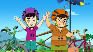 स्कूल का Cycle competition  Chimpoo Simpoo  Comedy Cartoon  Zee Kids  Tv Show [upl. by Oker]