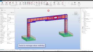 Powerpack Rebar Detailign for Revit  Rebar Visibility [upl. by Mcgrath543]