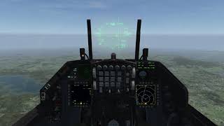 Falcon BMS 434  AGM65 Maverick Boresighting Tutorial [upl. by Salot]