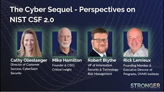 The Cyber Sequel  Diving into the NIST CSF 20 [upl. by Dael]