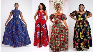 NEW DESIGNS OF LONG FLARED GOWNS DESIGNS FOR BEAUTIFUL WOMEN [upl. by Fita]