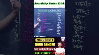 Reactivity Series Trick chemestry reactivityseries classavinashsir [upl. by Aylad405]