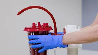 Cardinal Health™ MediVac™ CRD™ Single Suction Canister Setup Video [upl. by Fujio]