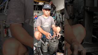 Doktor mekanik pasang stang ‼️youtubeshorts mekanik bengkelmotor [upl. by Nayk150]