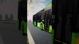 Autobuzul Mercedes Benz Citaro Hybrid 7094 pe linia 335  Transit Tech [upl. by Barbra]