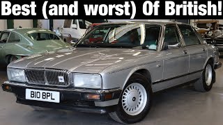 The Jaguar XJ40 Was The Best And Worst Of British 1988 Daimler 36 Road Test [upl. by Angeline]