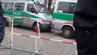 Merkel muss weg Demonstration Teil 8  Versuch zur Demo am Brandenburger Tor zu kommen 12032016 [upl. by Elacsap]