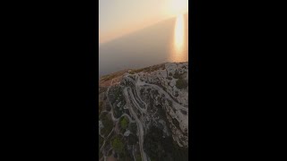 Epic sunset views at Dingli Cliffs 🧡💜 [upl. by Chandra]