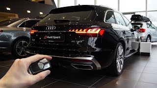 2020 Audi A4 Avant 40 TFSI  Sound amp Visual Review [upl. by Elrae]