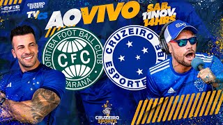 🔴 CORITIBA X CRUZEIRO  34ª RODADA BRASILEIRO  JORNADA ESPORTIVA CRUZEIRO SPORTS  AO VIVO [upl. by Sarita]