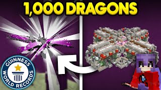 I Defeated 1000 Enderdragons In Minecraft Hardcore [upl. by Rot]