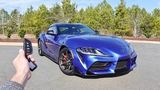 2024 Toyota GR Supra 30 Premium Start Up Walkaround Test Drive and Review [upl. by Othe236]