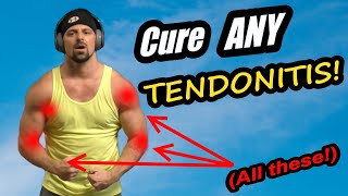 How to CURE Tendonitis The Definitive Guide to Fix ANY Tendinopathy [upl. by Yrrum]