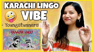 YoungStunners  KARACHI LINGO Reaction  TALHA ANJUM  TALHA YUNUS  Ruchika Chhetri Reaction [upl. by Esma]