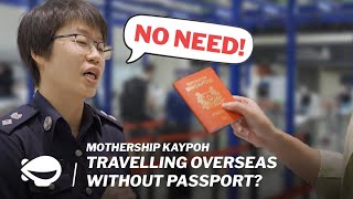 Travelling overseas without passport  Mothership Kaypoh [upl. by Rebmyk]