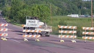 Major road closures in Twin Cities metro area could impact commute [upl. by Ocer]