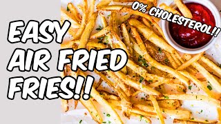 HOW TO AIR FRY FRENCH FRIES CHOLESTEROL FREE [upl. by Allecnirp]