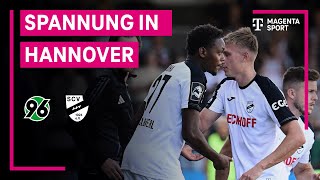 Hannover 96 II  SC Verl Highlights mit LiveKommentar  3 Liga  MAGENTA SPORT [upl. by Hsitirb]