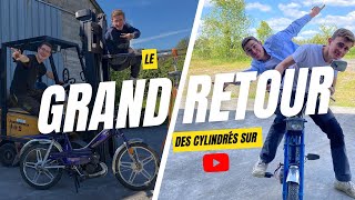 LE GRAND RETOUR DES CYLINDRÉS SUR YOUTUBE [upl. by Siger]