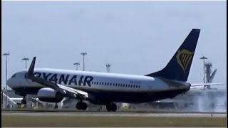 Ryanair pilot doesnt flare [upl. by Simah]