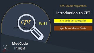 medical coding CPT introduction Part 1 [upl. by Ylecic]