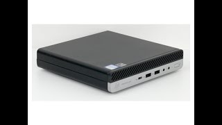 Hardware Hp ProDesk 600 G3 Mini [upl. by Talich508]